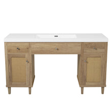 Load image into Gallery viewer, Bathroom Vanity With Sink, Spacious Storage Cabinet
