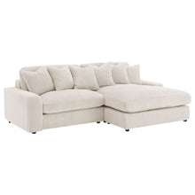 Load image into Gallery viewer, Upton - Reversible Sectional Sofa With Oversized Chaise - Sand
