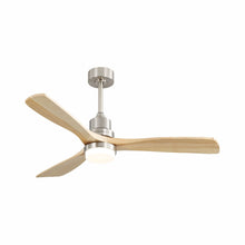 Load image into Gallery viewer, Indoor Ceiling Fan With Dimmable LED Light, 6 Speed Remote ControlLED DC Motor, Reversible Blades
