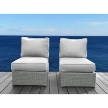 Load image into Gallery viewer, Armless Patio Chair With Cushions
