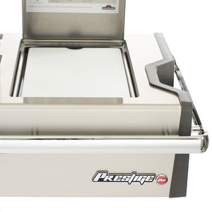 Napoleon Prestige PRO 665 Propane Gas Grill with Infrared Rear Burner and Infrared Side Burner and Rotisserie Kit