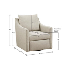Load image into Gallery viewer, Bedford - Swivel Armchair - Natural
