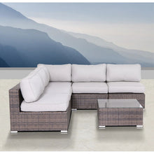 Load image into Gallery viewer, Seating Set With Cushions Handcrafted Wicker Design

