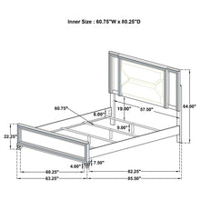 Load image into Gallery viewer, Modern Bedroom Set With LED Lighting
