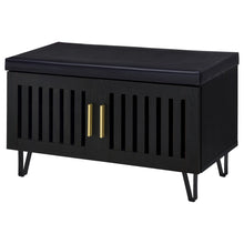 Load image into Gallery viewer, Clackamas - 2 Door Storage Bench With Padded Seat
