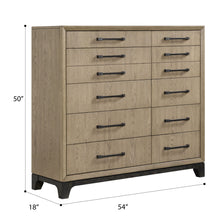 Load image into Gallery viewer, Master Chest, 10 Drawer Storage Furniture - Brown
