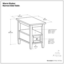 Load image into Gallery viewer, Warm Shaker - Handcrafted Table
