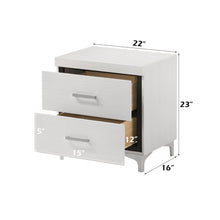 Load image into Gallery viewer, Casilda - Nightstand With Dovetail Drawers - White
