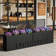 Load image into Gallery viewer, Tall Planter Raised Garden Bed With Trellis
