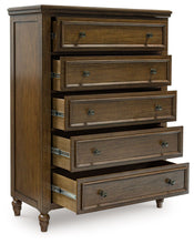 Load image into Gallery viewer, Sturlayne - Five Drawer Chest - Brown

