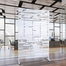 Load image into Gallery viewer, Outdoor &amp; Indoor Freestanding Metal Privacy Screen
