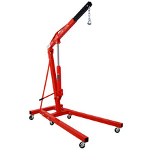 Load image into Gallery viewer, 2 Ton Folding Engine Hoist Crane Lift With 6 Wheels
