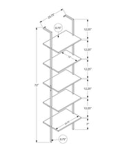 Load image into Gallery viewer, Etagere Bookcase Ladder 5 Tier For Office
