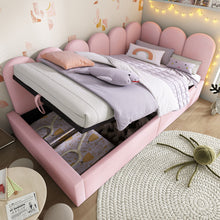 Load image into Gallery viewer, Upholstered Daybed With Hydraulic Storage
