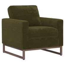 Load image into Gallery viewer, Accent Chair With Track Arm Design
