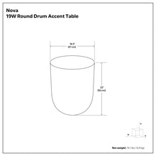 Load image into Gallery viewer, Nova - Handcrafted Metal Side Table

