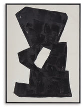 Load image into Gallery viewer, Garviery - Wall Art - Black / Cream
