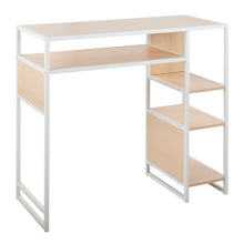 Load image into Gallery viewer, Display - Farmhouse Bar Height Table With Storage Space
