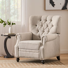 Load image into Gallery viewer, Welch - Contemporary Tufted Pushback Recliner - Beige
