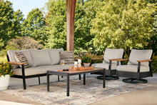 Load image into Gallery viewer, Carmel Highlands - Sofa, Chairs, Table Set (Set of 4) - Dark Brown
