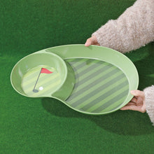 Load image into Gallery viewer, Supreme Housewares - 16" Golf-Themed Melamine Chip and Dip Platter

