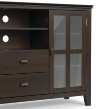 Load image into Gallery viewer, Artisan - Tall TV Media Stand - Dark Chestnut Brown
