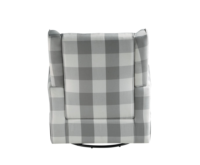Patli - Glider Chair With Swivel - Gray
