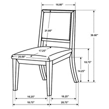 Load image into Gallery viewer, Upholstered Side Chairs (Set of 2) - Cream
