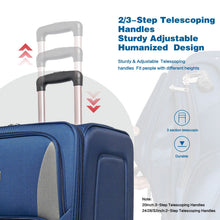 Load image into Gallery viewer, 4 Piece Set Softshell Luggage
