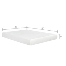 Load image into Gallery viewer, 8" Plush Gel Memory Foam Mattress For Bed, Aloe Vera Cover

