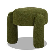 Load image into Gallery viewer, Hugo - Round Fully Upholstered Ottoman
