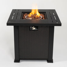 Load image into Gallery viewer, Square Fire Pit Table - Brown
