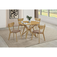 Load image into Gallery viewer, Barlow - 5 Piece Round Dining Set With Chairs - Walnut
