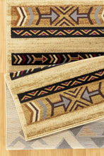 Load image into Gallery viewer, Tribes - 5'3" X 7'3" Southwest Area Rug Polypropylene - Cream
