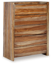Load image into Gallery viewer, Dressonni - Five Drawer Chest - Brown
