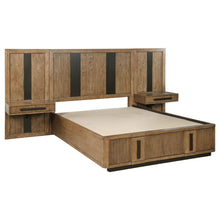 Load image into Gallery viewer, Moraga - Wall Panel Storage Bed With Nightstand Panels
