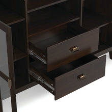 Load image into Gallery viewer, Artisan - Tall TV Media Stand - Dark Chestnut Brown
