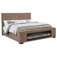 Load image into Gallery viewer, Crombie - Bed With Visual Flame Feature
