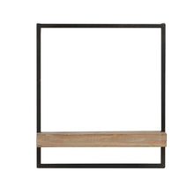 Load image into Gallery viewer, Wall Shelf, Wall Hanging Decor, Home Decor Accent - Black / Brown
