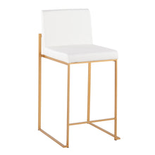Load image into Gallery viewer, Fuji - Contemporary High Back Stylish Counter Stool
