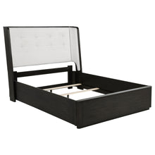 Load image into Gallery viewer, Bangor - Wingback Bed With Upholstered Headboard
