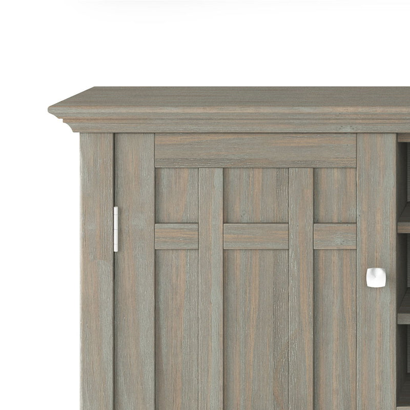 Bedford - Sideboard Buffet And Wine Rack - Light Brown