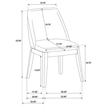 Load image into Gallery viewer, Hutchins - Dining Side Chair (Set of 2) - Gray / Brown
