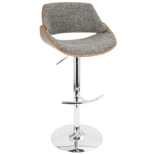 Load image into Gallery viewer, Fabrizzi - Mid Century Modern Adjustable Barstool With Swivel (Set of 2)
