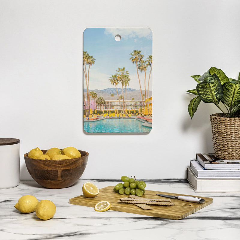 Deny Designs- Poolside in Palm Springs Cutting Board