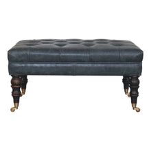 Load image into Gallery viewer, Buffalo - Ottoman With Castor Legs

