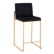 Load image into Gallery viewer, Fuji - Contemporary High Back Stylish Counter Stool
