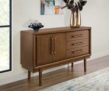 Load image into Gallery viewer, Lyncott - Dining Room Server - Brown
