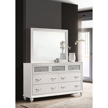 Load image into Gallery viewer, Randall - 7 Drawer Dresser With Mirror - White
