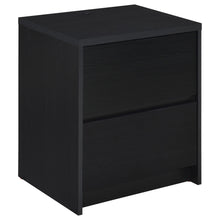 Load image into Gallery viewer, Geary - 2 Drawer Nightstand With LED Lights And USB Charging Ports
